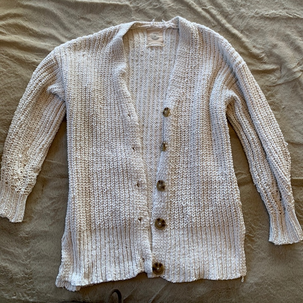 Urban outfitters white cardigan